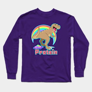 T-Rex lunch funny Long Sleeve T-Shirt